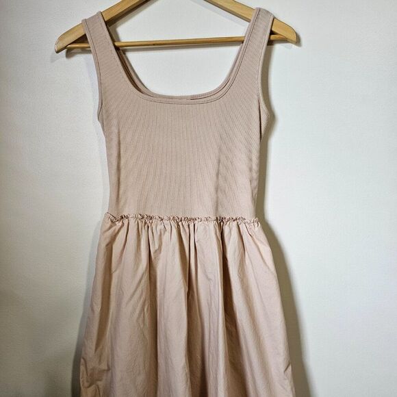 EUC A NEW DAY SCOOP NECK TANK DRESS WITH HIGH LOW BOTTOM SIZE XS - Picture 5 of 14